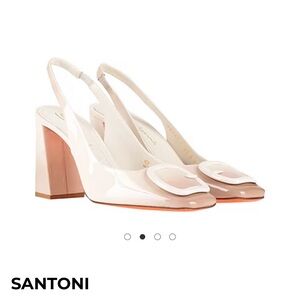 Santoni Women's ombre Slingback Heels Sz.38